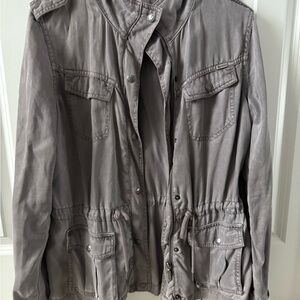 Women's Gray Utility Jacket